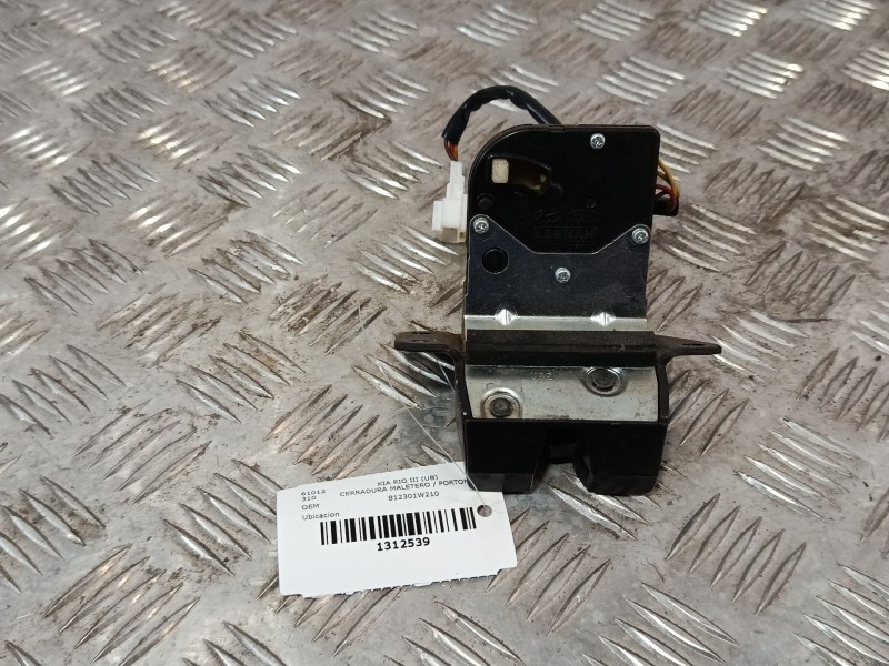 Recambio de cerradura maletero / porton para kia rio iii (ub) 1.25 cvvt referencia OEM IAM 812301W210  