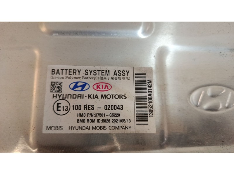 Recambio de bateria para kia niro (de) 1.6 gdi hybrid referencia OEM IAM E13100RES020043  