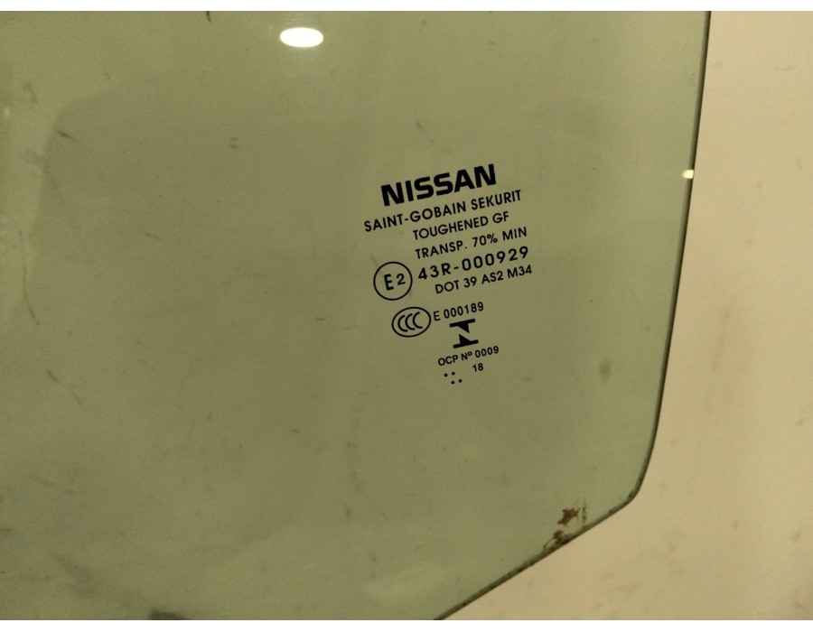 Recambio de luna delantera izquierda para nissan qashqai ii (j11, j11_) 1.2 dig-t referencia OEM IAM E243R000929  