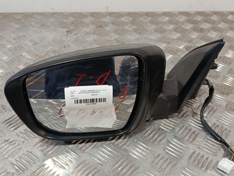 Recambio de retrovisor izquierdo para nissan qashqai ii (j11, j11_) 1.2 dig-t referencia OEM IAM 038139  