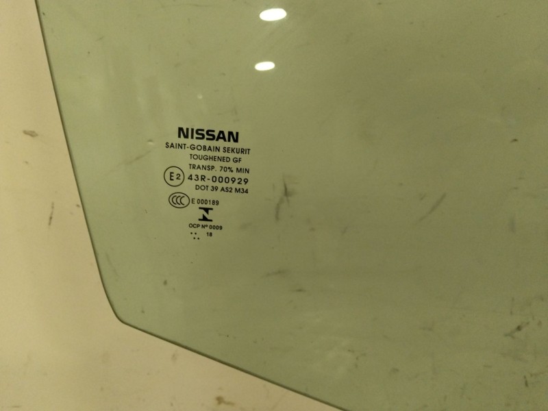 Recambio de luna delantera derecha para nissan qashqai ii (j11, j11_) 1.2 dig-t referencia OEM IAM   