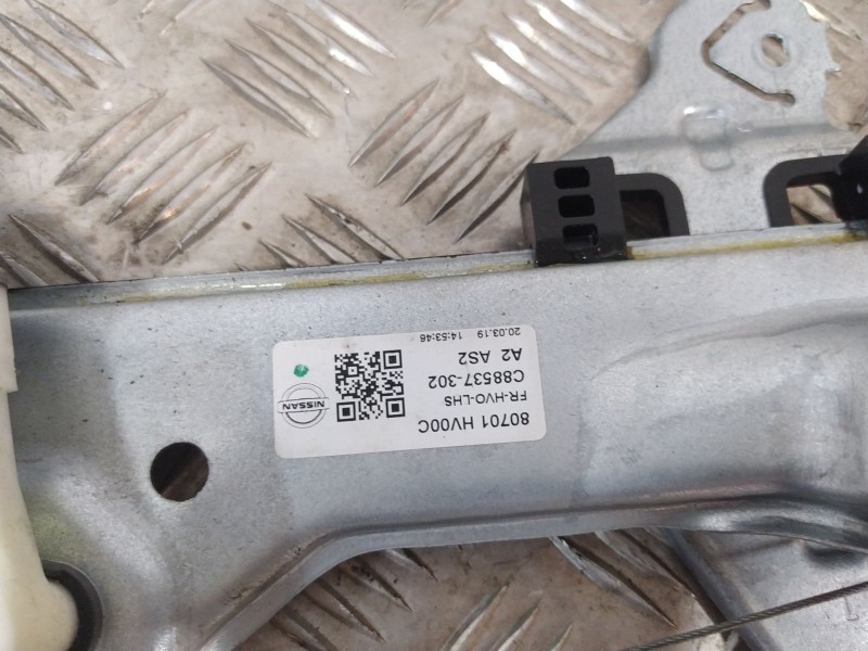 Recambio de elevalunas delantero izquierdo para nissan qashqai ii (j11, j11_) 1.7 dci referencia OEM IAM 807014EA3C  