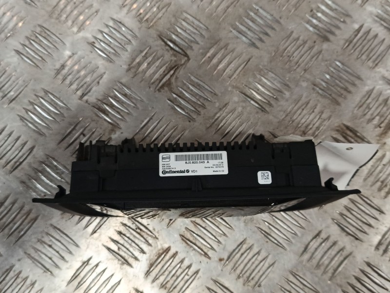 Recambio de mando climatizador para seat ibiza iv (6j5, 6p1) 1.6 tdi referencia OEM IAM 6J0820043A  