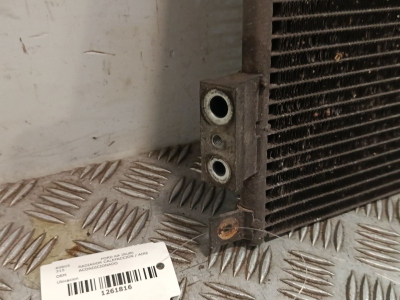 Recambio de condensador / radiador aire acondicionado para ford ka (ru8) 1.2 referencia OEM IAM 5A0370000  