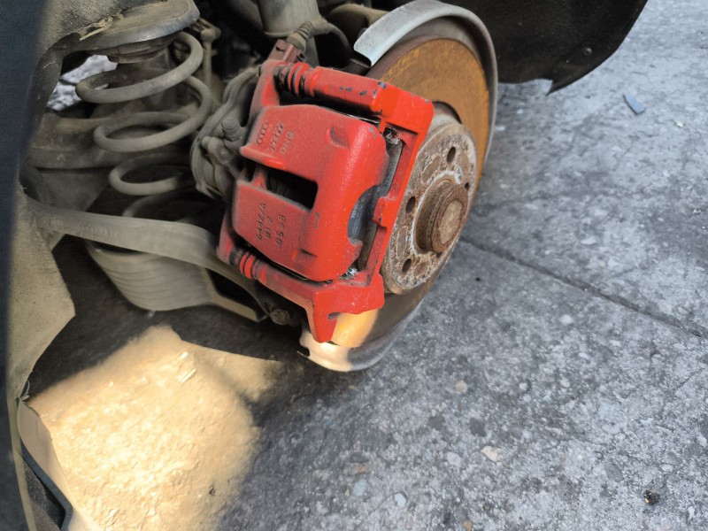 Recambio de pinza freno trasera izquierda para audi a4 b8 (8k2) 2.7 tdi referencia OEM IAM 8K0615123H 8K0615403B 