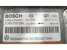 Recambio de centralita airbag para mercedes-benz vito / mixto furgoneta (w639) 111 cdi (639.601, 639.603, 639.605) referencia OE 2