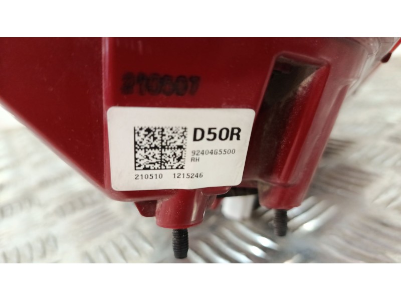 Recambio de piloto trasero derecho interior para kia niro (de) 1.6 gdi hybrid referencia OEM IAM 92404G5120  