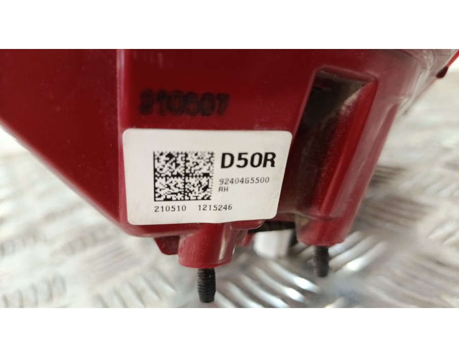 Recambio de piloto trasero derecho interior para kia niro (de) 1.6 gdi hybrid referencia OEM IAM 92404G5120  