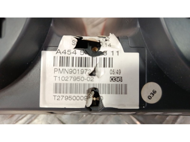 Recambio de cuadro instrumentos para smart forfour (454) 1.5 cdi (454.001) referencia OEM IAM A4545404511  