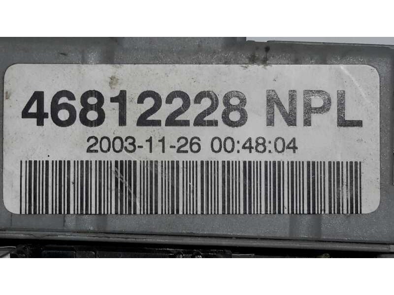 Recambio de caja reles / fusibles para fiat doblo (119) 1.9 jtd cat referencia OEM IAM 46812228NPL  406626