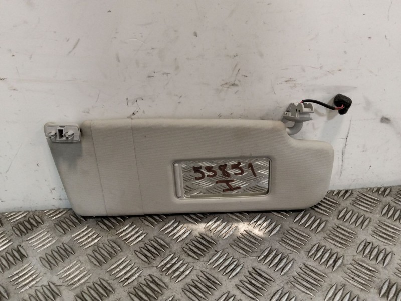 Recambio de parasol izquierdo para volkswagen polo (6r1) 1.4 tdi referencia OEM IAM 6R0857551K  