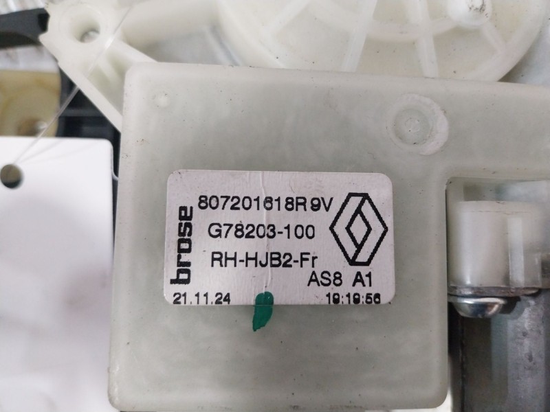 Recambio de elevalunas delantero derecho para renault captur ii (hf_) tce 160 (hfn1) referencia OEM IAM 807203293R  