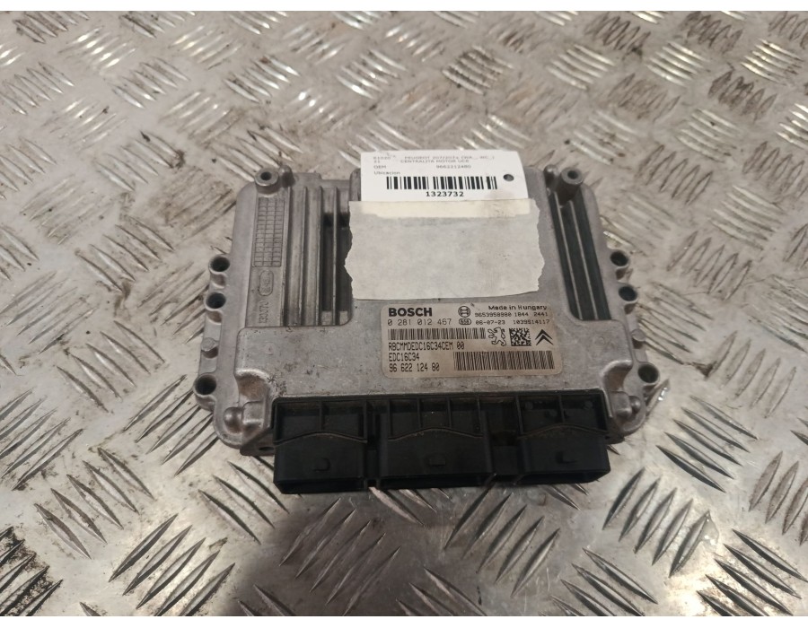 Recambio de centralita motor uce para peugeot 207/207+ (wa_, wc_) 1.6 hdi referencia OEM IAM 9662212480  
