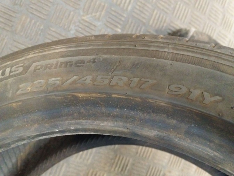 Recambio de neumatico ocasión para neumatico neumatico ocasion referencia OEM IAM 225/45/R17 91Y HANKOOK 