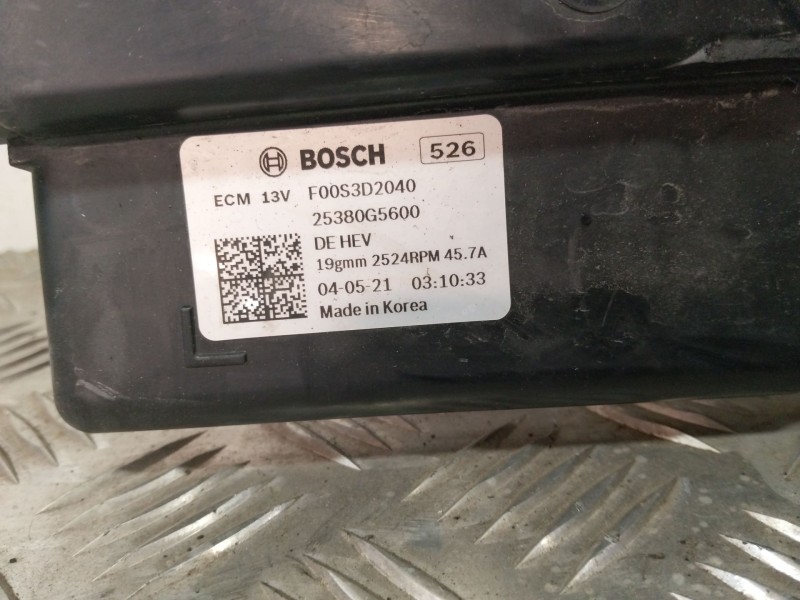 Recambio de electroventilador para kia niro (de) 1.6 gdi hybrid referencia OEM IAM 25386G2000 25380G2000 