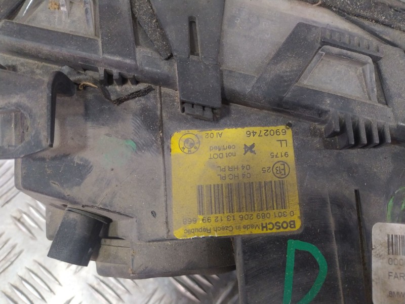 Recambio de faro derecho para bmw 3 (e46) 320 d referencia OEM IAM 10105091009  