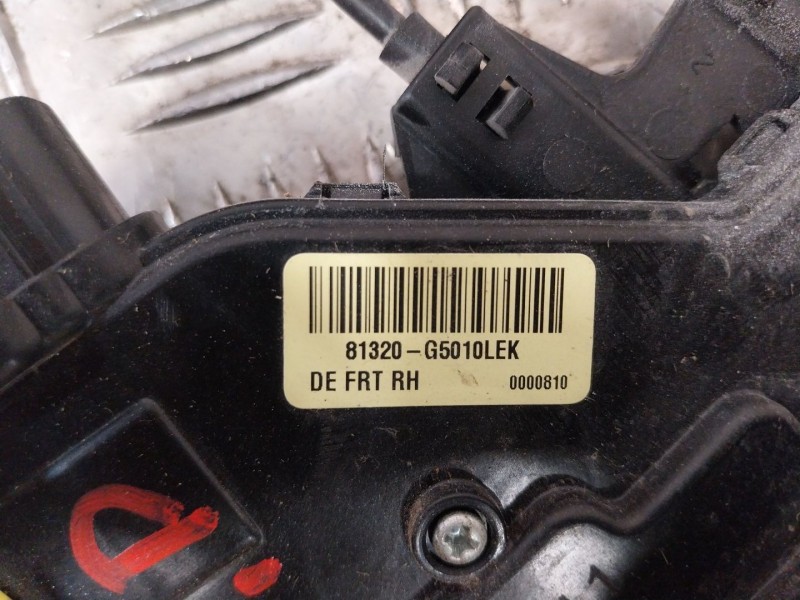 Recambio de cerradura puerta delantera derecha para kia niro (de) 1.6 gdi hybrid referencia OEM IAM 81320G5040 81320G5010L 