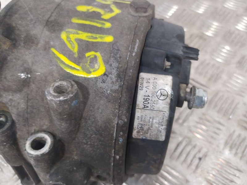 Recambio de alternador para mercedes-benz clase c (w203) c 220 cdi (203.006) referencia OEM IAM A0001502550  