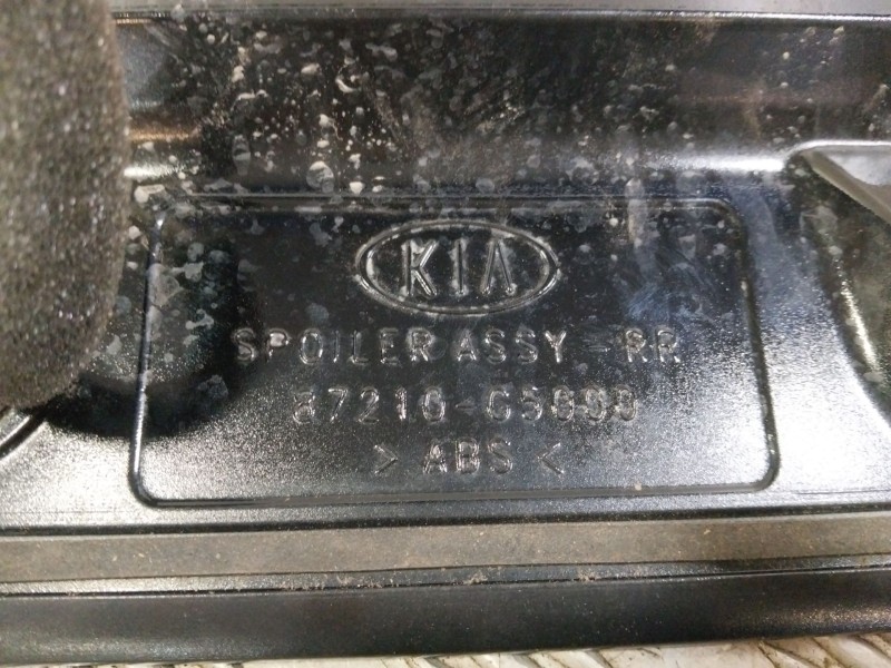 Recambio de aleron trasero para kia niro (de) 1.6 gdi hybrid referencia OEM IAM 87210G5000  