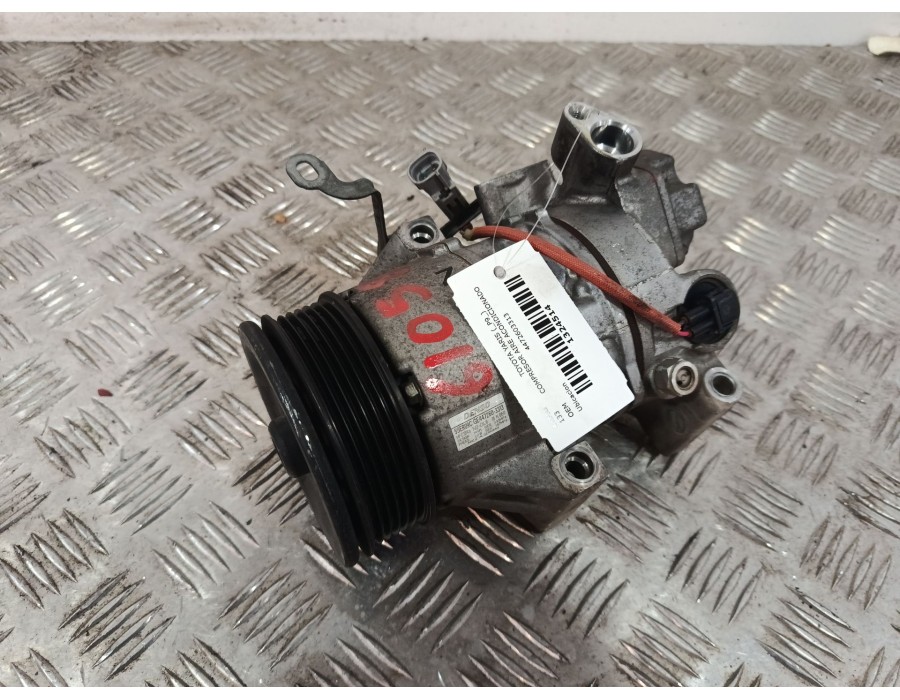 Recambio de compresor aire acondicionado para toyota yaris (_p9_) 1.33 vvt-i (nsp90_) referencia OEM IAM 4472603313  