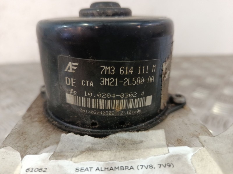 Recambio de abs para seat alhambra (7v8, 7v9) 1.9 tdi referencia OEM IAM 7M3614111M  