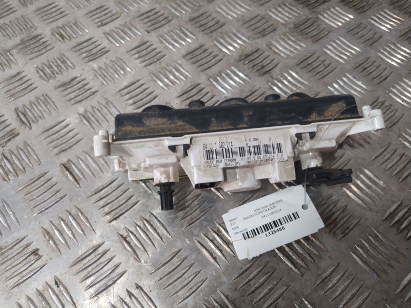 Recambio de mando climatizador para mini mini (r50,r53) 1.6 16v cat referencia OEM IAM 64111502214  