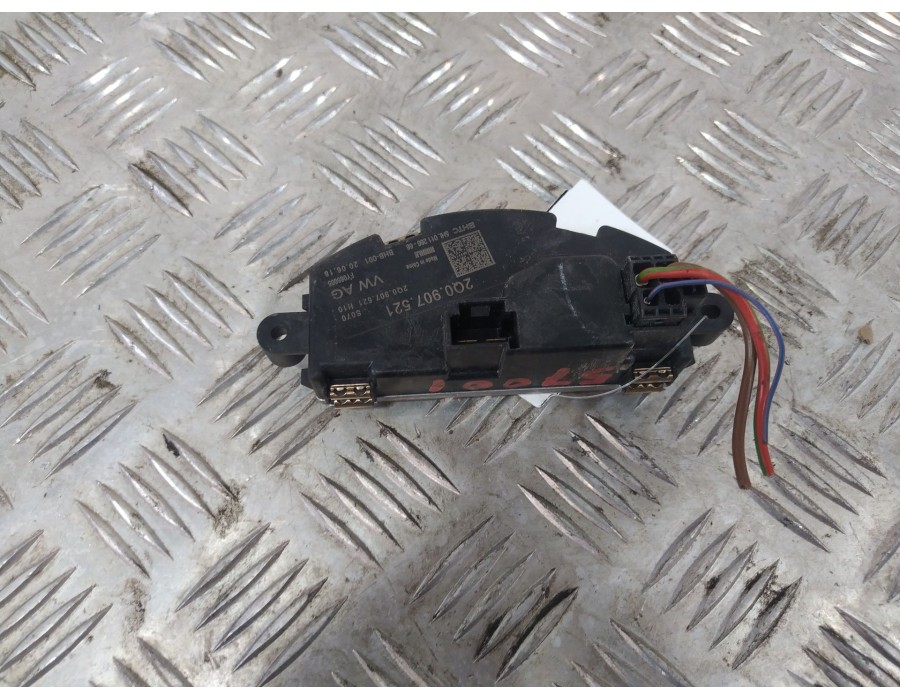Recambio de resistencia calefaccion para volkswagen polo vi (aw1, bz1, ae1, bz3) 1.0 tsi referencia OEM IAM 2Q0907521  