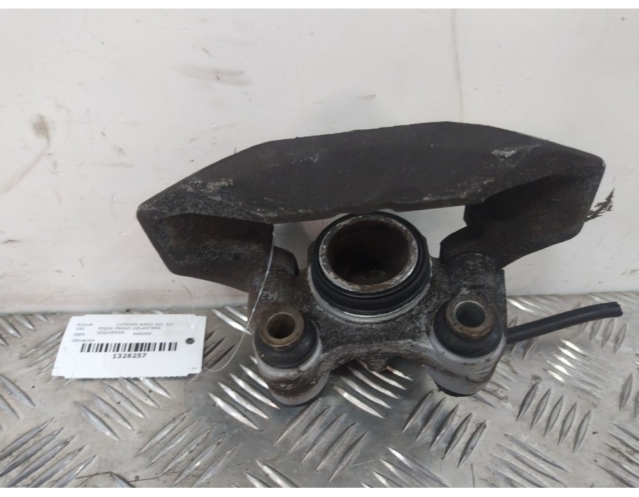 Recambio de pinza freno delantera izquierda para citroën saxo (s0, s1) 1.5 d referencia OEM IAM 4400K9  