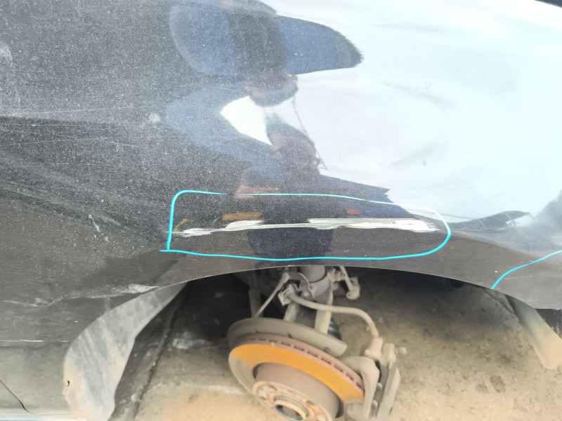 Recambio de aleta delantera derecha para volkswagen golf vi (5k1) 1.6 tdi referencia OEM IAM 5K6821022B  
