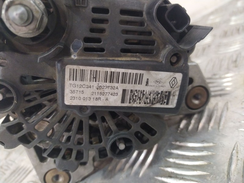 Recambio de alternador para renault captur i (j5_, h5_) 1.5 dci 90 referencia OEM IAM 231008918R 231003015R 