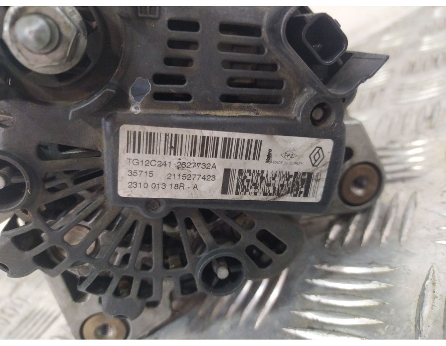 Recambio de alternador para renault captur i (j5_, h5_) 1.5 dci 90 referencia OEM IAM 231008918R 231003015R 