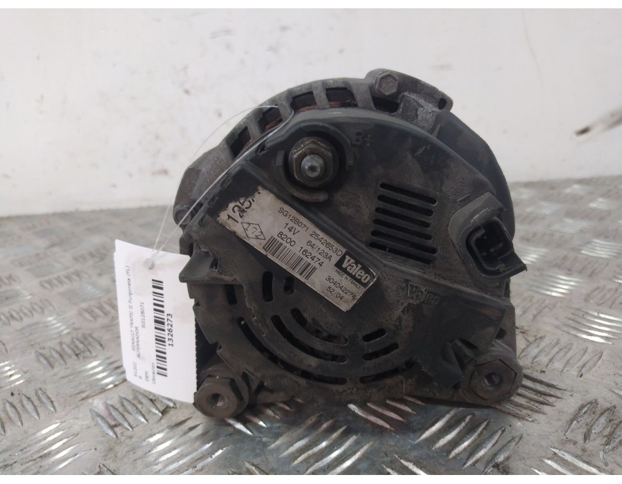 Recambio de alternador para renault trafic ii furgoneta (fl) 1.9 dci 100 (fl0c) referencia OEM IAM SG12B071  