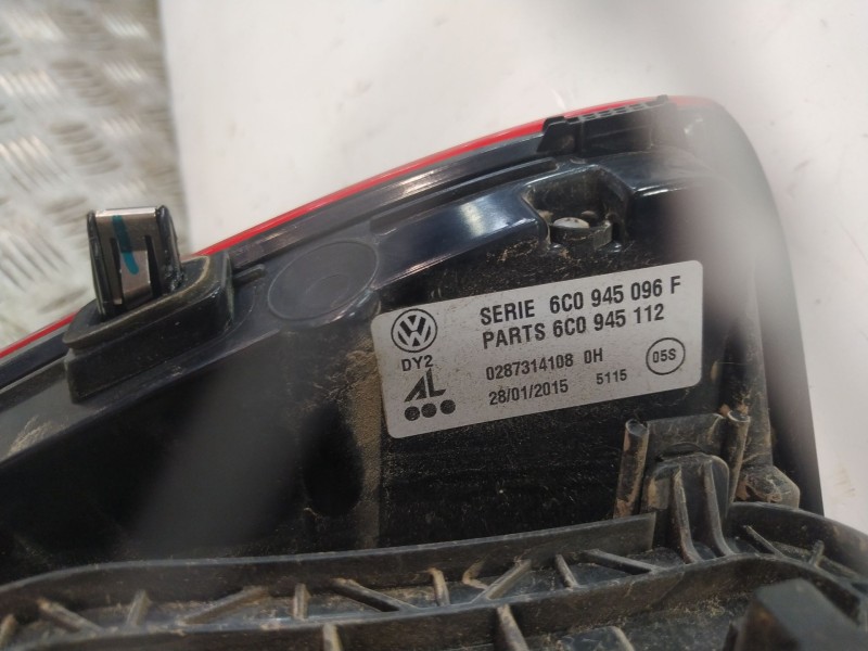Recambio de piloto trasero derecho para volkswagen polo v (6r1, 6c1) 1.4 tdi referencia OEM IAM 6C0945096K 6C0945096M 