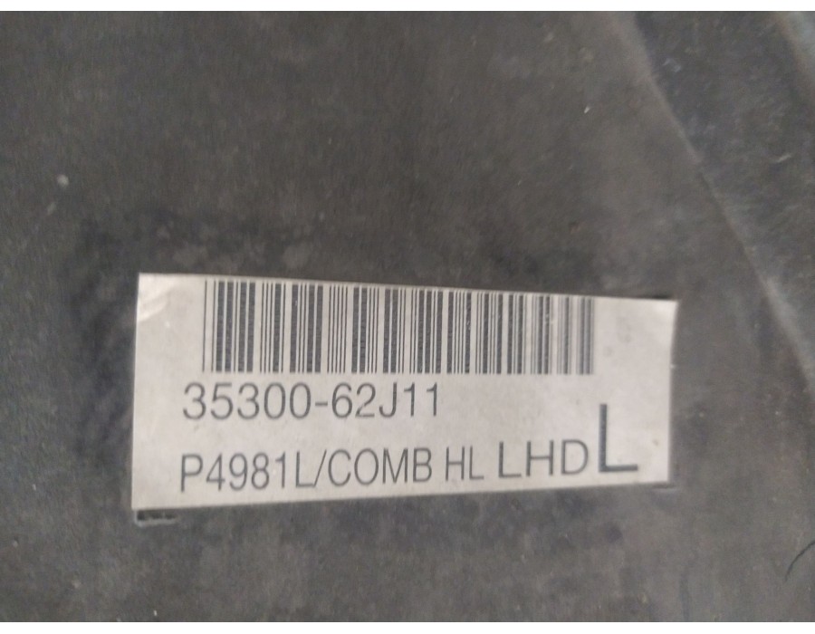 Recambio de faro izquierdo para suzuki swift iii (mz, ez) 1.3 ddis (rs 413d) referencia OEM IAM 3530062J11  