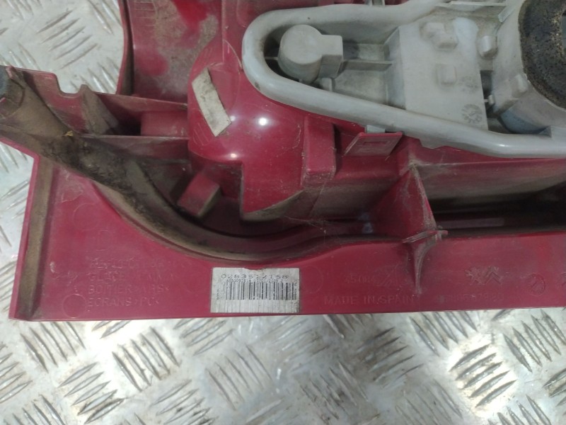 Recambio de piloto trasero derecho para citroën berlingo multispace (b9) 1.6 hdi 110 referencia OEM IAM 9680607880  