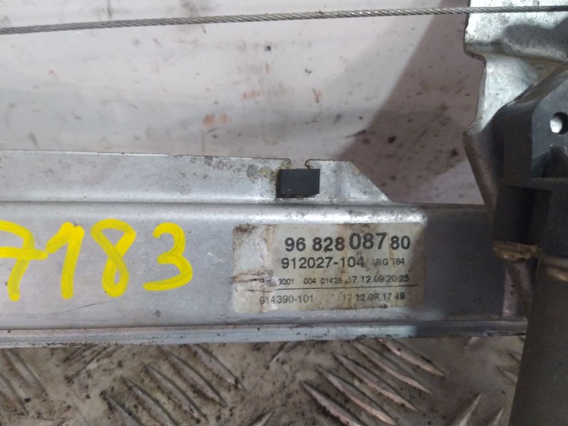 Recambio de elevalunas delantero izquierdo para peugeot 3008 1.6 hdi fap cat (9hz / dv6ted4) referencia OEM IAM 9682808780  