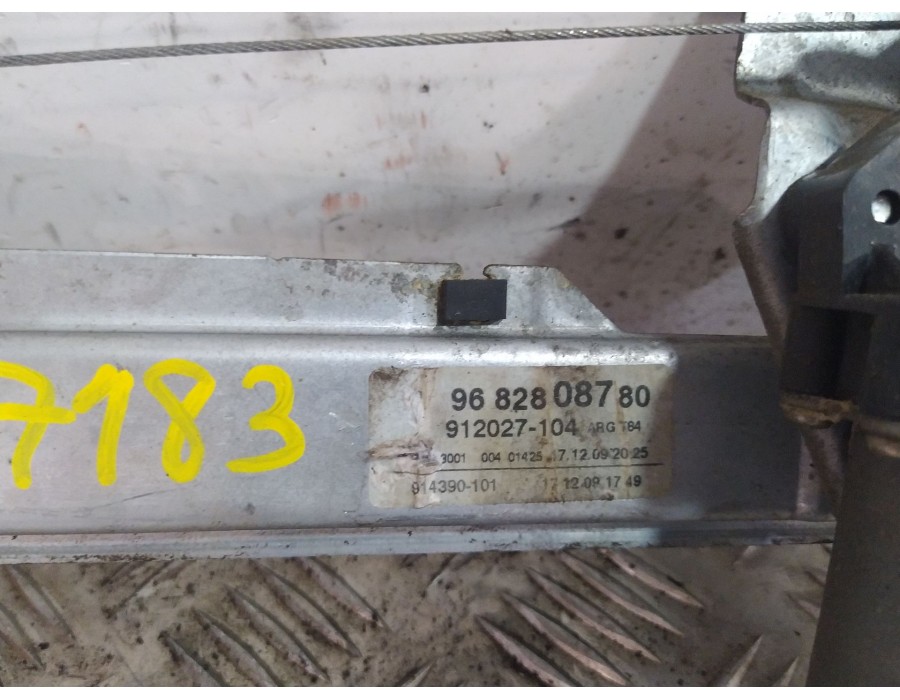 Recambio de elevalunas delantero izquierdo para peugeot 3008 1.6 hdi fap cat (9hz / dv6ted4) referencia OEM IAM 9682808780  