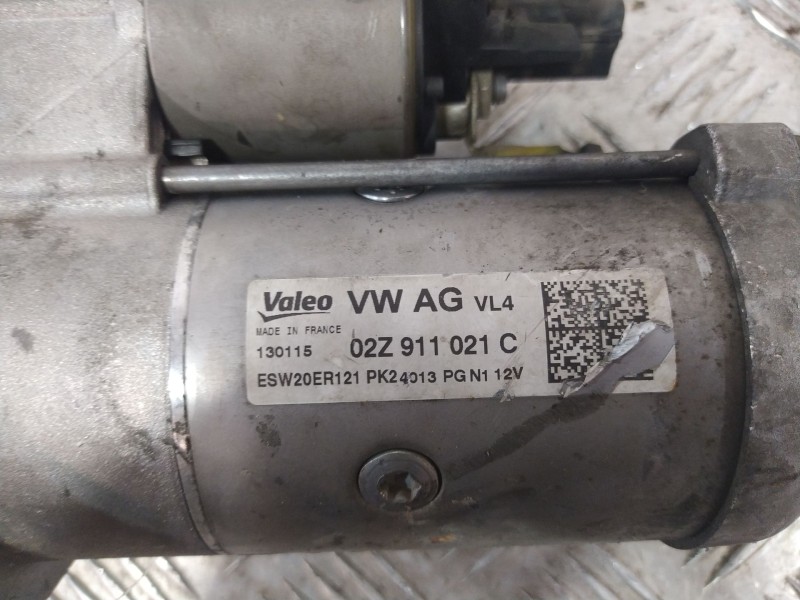 Recambio de motor arranque para volkswagen polo v (6r1, 6c1) 1.4 tdi referencia OEM IAM 02Z911021KX 02Z911024H 