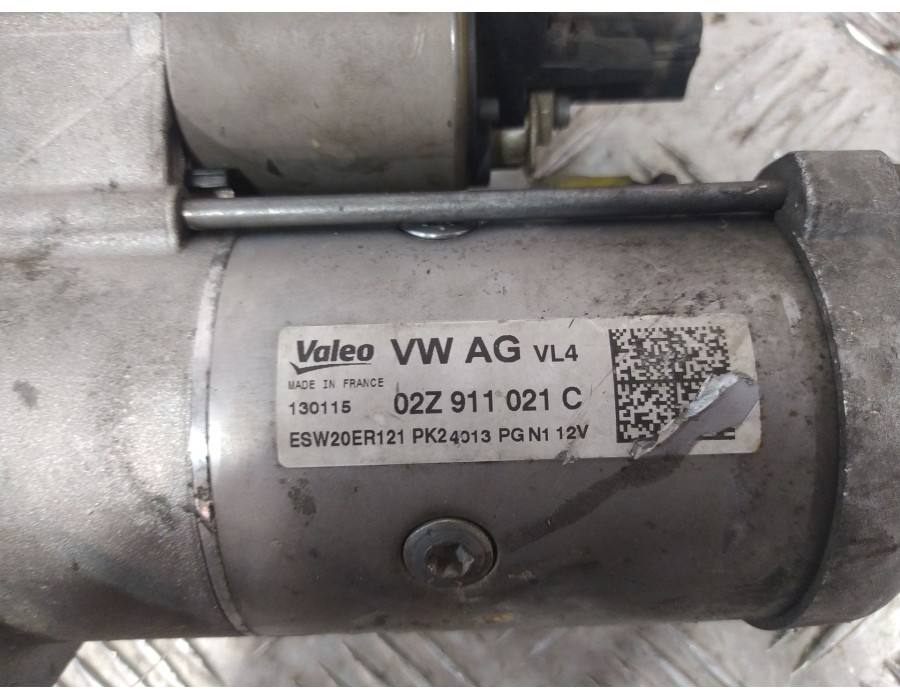 Recambio de motor arranque para volkswagen polo v (6r1, 6c1) 1.4 tdi referencia OEM IAM 02Z911021KX 02Z911024H 