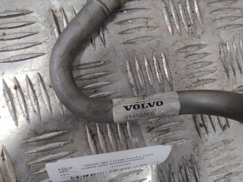 Recambio de tubos aire acondicionado para volvo v60 i cross country (157) d4 referencia OEM IAM 31455069  