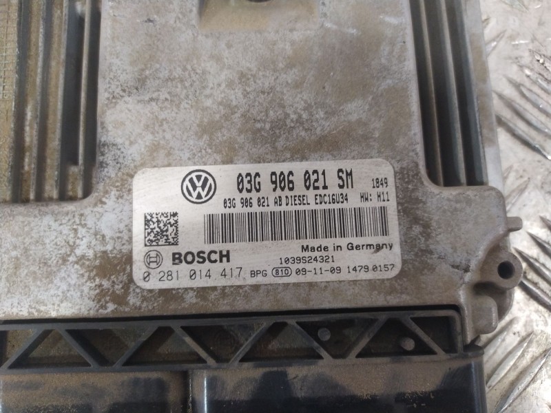 Recambio de centralita motor uce para seat altea (5p1) 1.9 tdi referencia OEM IAM 03G906021SM  