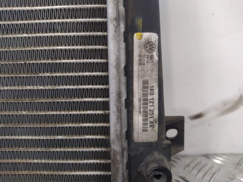 Recambio de radiador agua para seat altea (5p1) 1.9 tdi referencia OEM IAM 1K0121251AK  