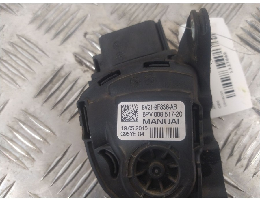Recambio de potenciometro pedal para ford transit courier b460 furgón/monospace 1.5 tdci referencia OEM IAM 8V219F836AB  