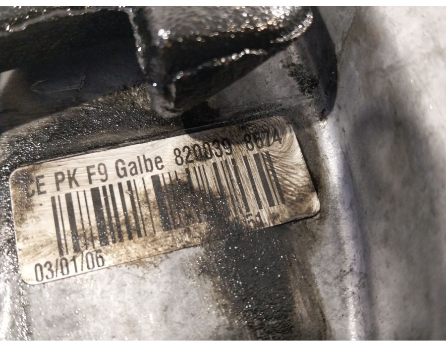 Recambio de caja cambios para renault trafic ii furgoneta (fl) 1.9 dci 100 (fl0c) referencia OEM IAM PK6371  