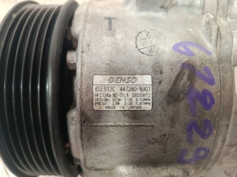 Recambio de compresor aire acondicionado para toyota auris (_e18_) 1.2 (nre185_) referencia OEM IAM 4472808901  