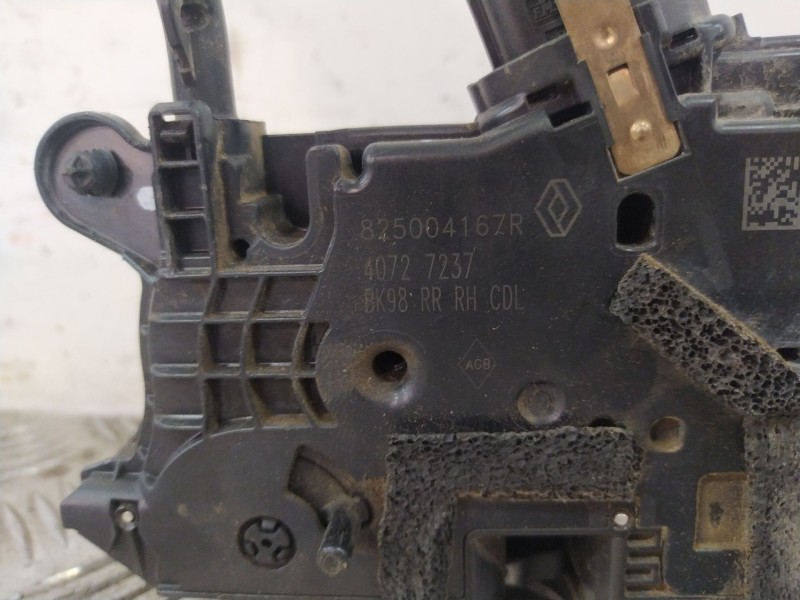 Recambio de cerradura puerta trasera derecha para renault clio iv (bh_) 0.9 tce 90 referencia OEM IAM 825000767R  
