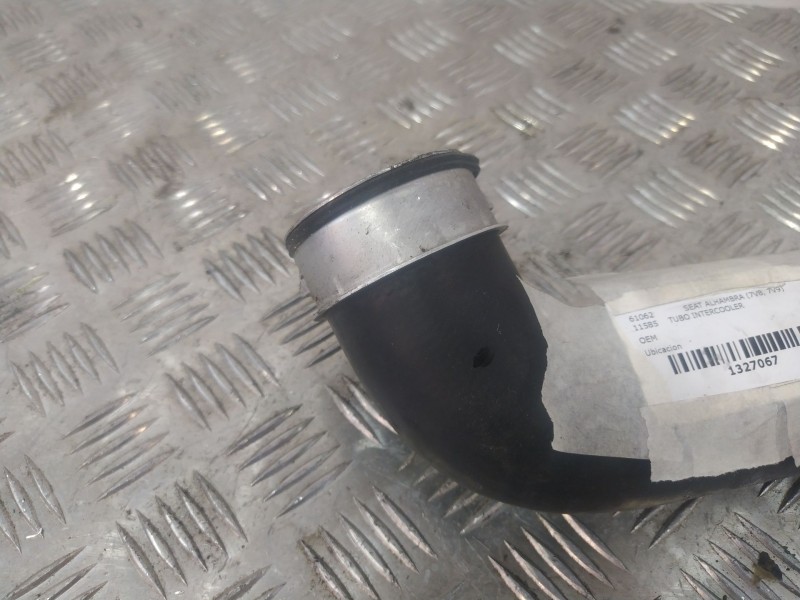 Recambio de tubo intercooler para seat alhambra (7v8, 7v9) 1.9 tdi referencia OEM IAM   