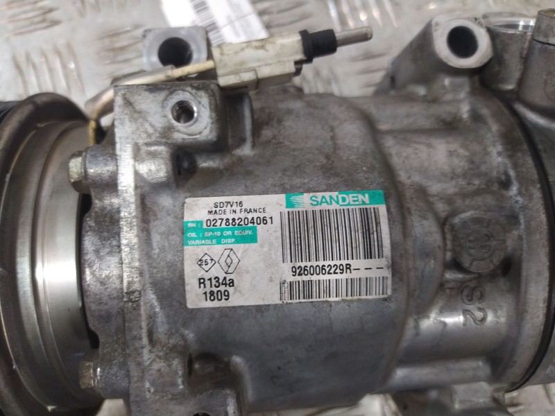 Recambio de compresor aire acondicionado para dacia duster (hs_) 1.5 dci referencia OEM IAM 926006229R  