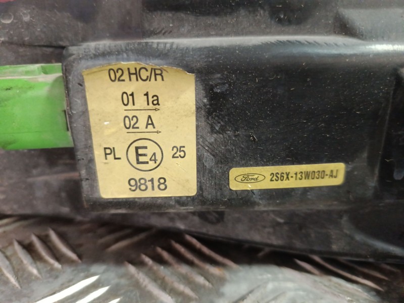 Recambio de faro izquierdo para ford fiesta v (jh_, jd_) 1.3 referencia OEM IAM 2S6X13W030AJ  