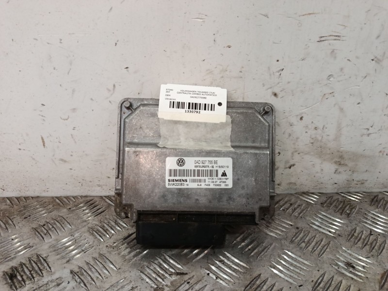 Recambio de centralita motor uce para volkswagen touareg (7l6) 2.5 tdi dpf referencia OEM IAM 0AD927755BE  